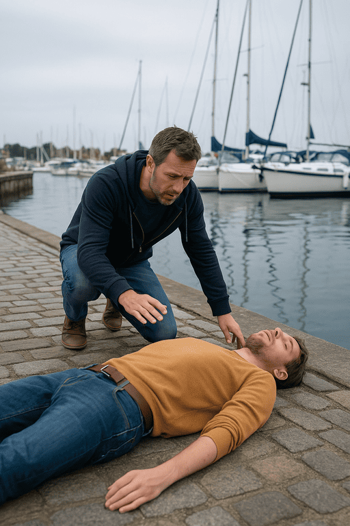 førstehjælp på havn